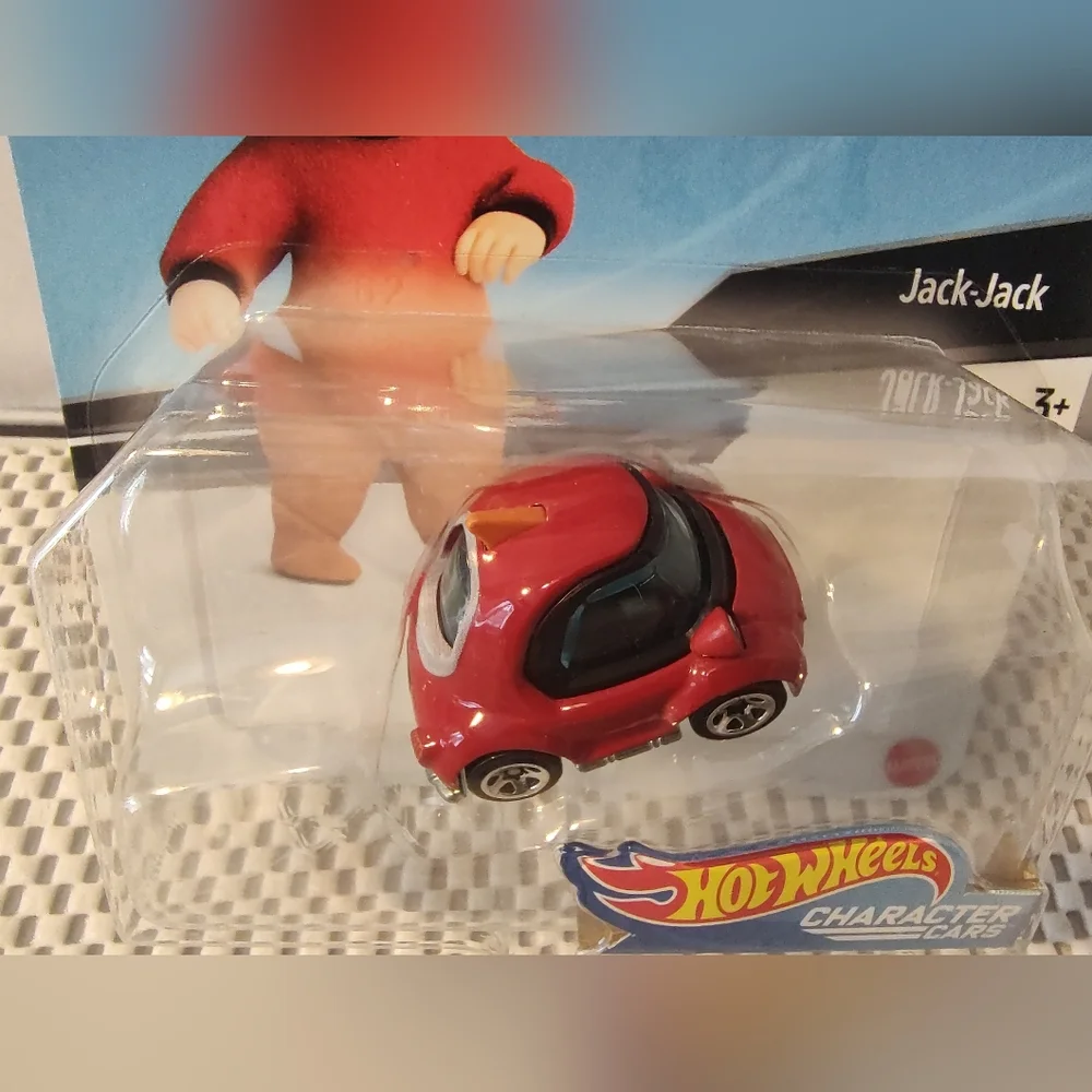 Hot Wheels Character Cars Jack-Jack Incredibles Series 7 NWT Disney Pixar